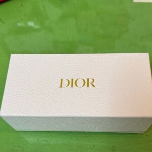 Dior White Box with Gold Logo
